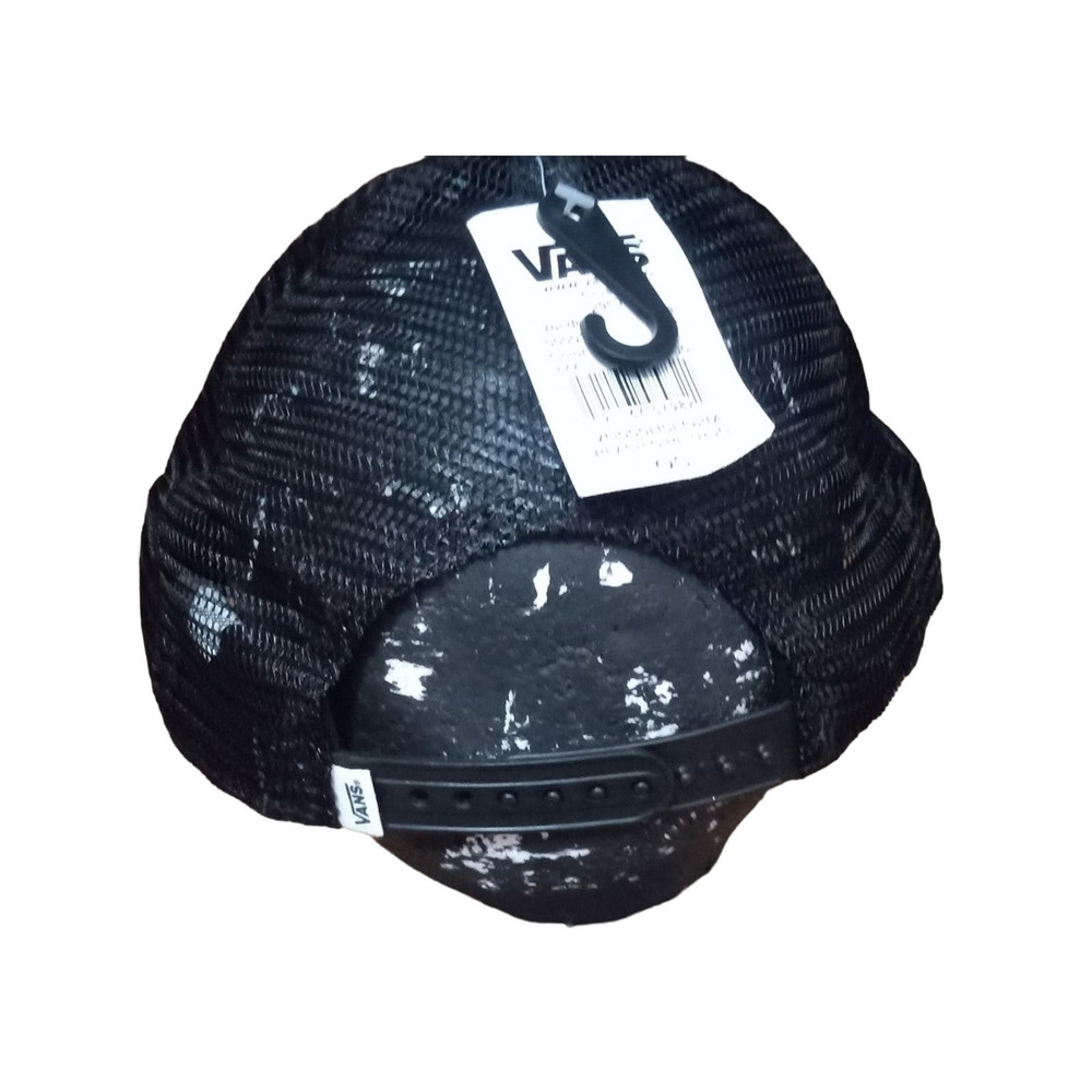 NWT Vans girl's Off the Wall black trucker snapback - Picture 3 of 5
